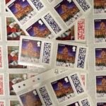 1st Class Xmas Barcoded Part Sheets