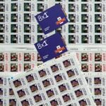 Xmas Barcoded Postage Stamps 600px