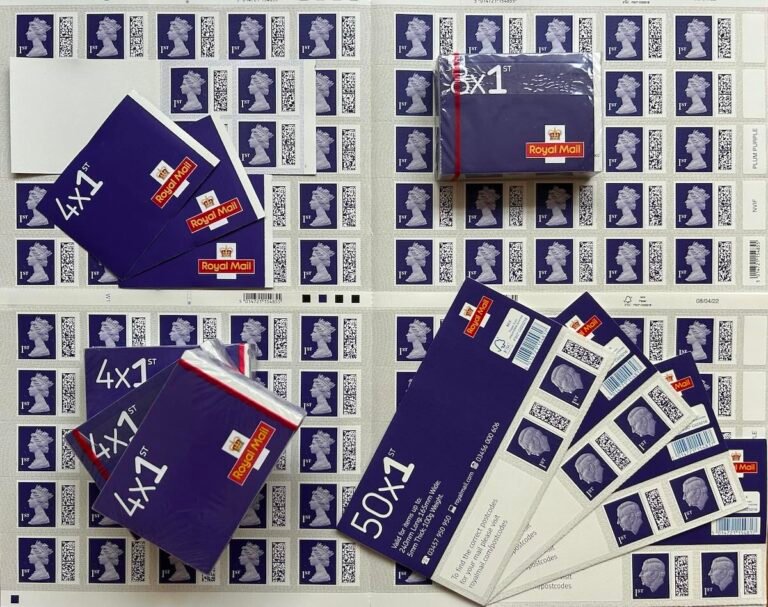 We buy all 1st class barcoded postage stamps